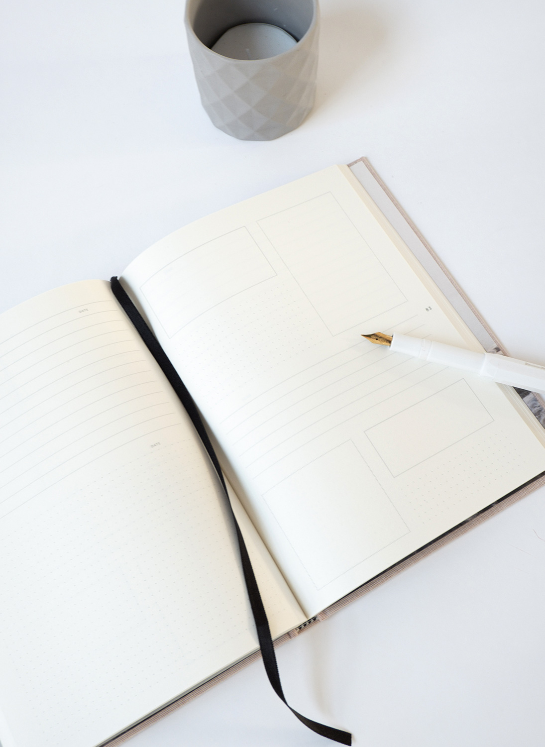 Essencio - Binnenkant creatieve kaders Quote To Note Book - stijlvol luxe notitieboek om quotes te bewaren