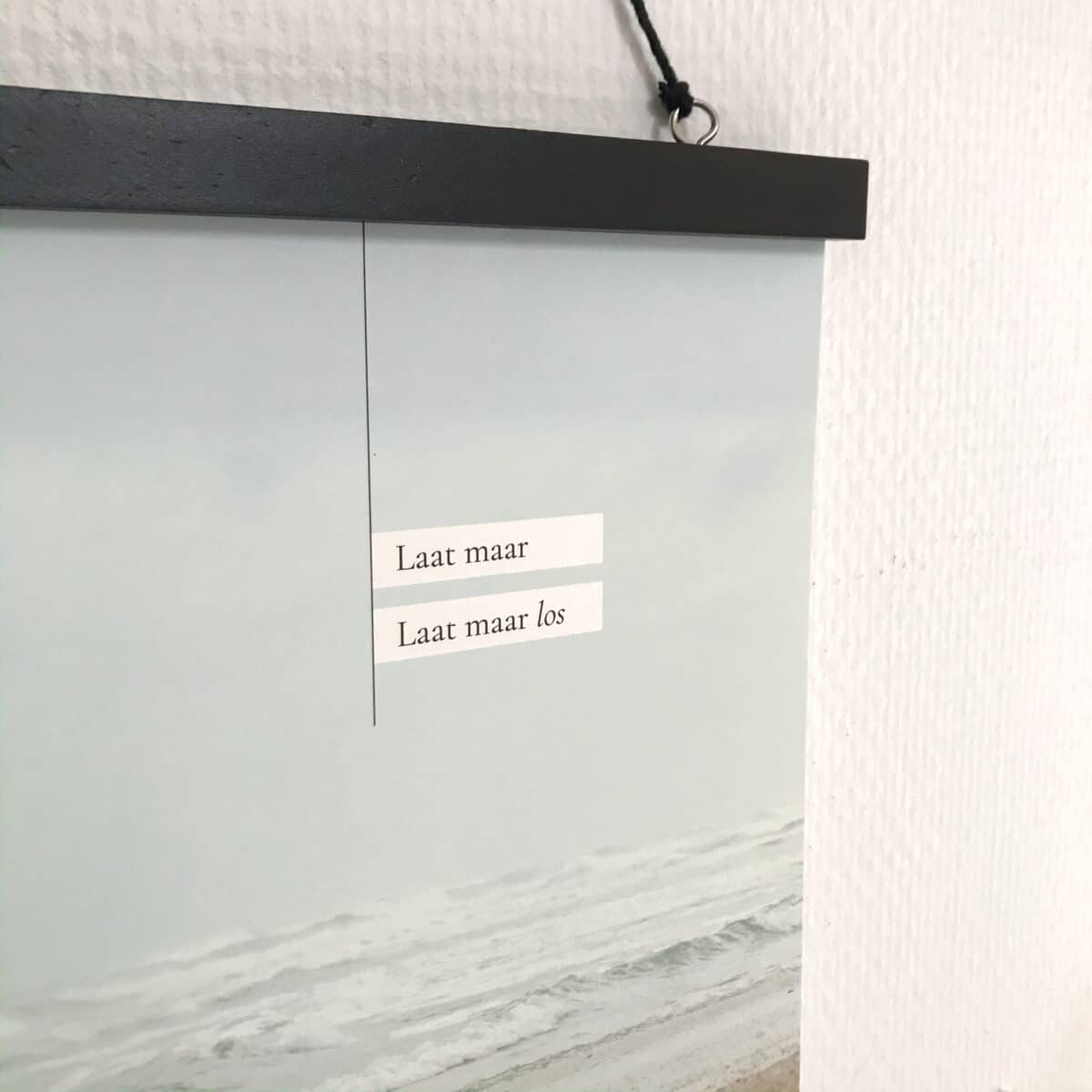 Essencio poster Laat maar los_b Essencio poster Laat maar los_b