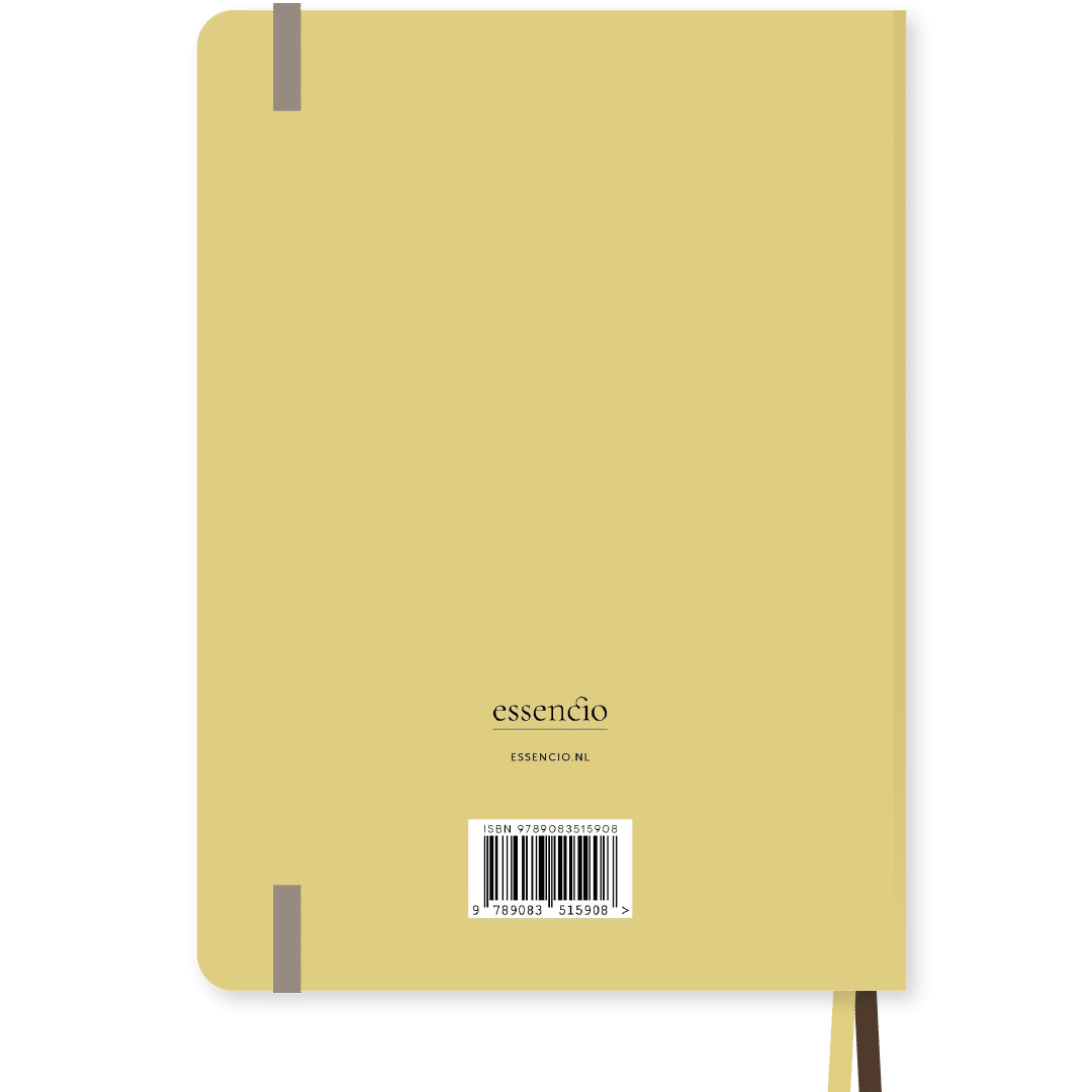 Essencio Business Agenda 2026_achter_A5+ vierkant shop Essencio Business Agenda 2026_achter_A5+ achterkant