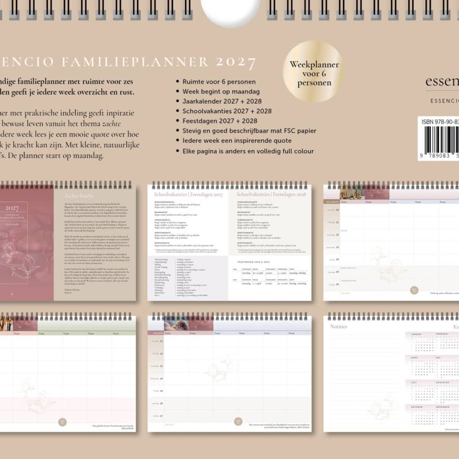 EssencioFamiliePlanner 2027 achter ringband def